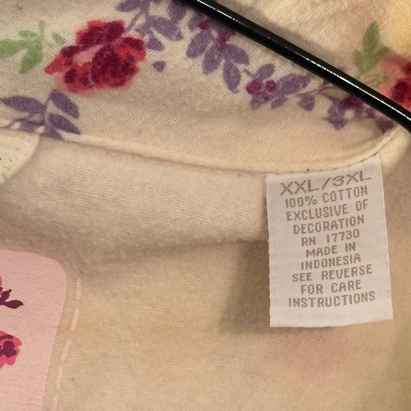 Floral Patterned Robe with Belt - Picture 4 of 5